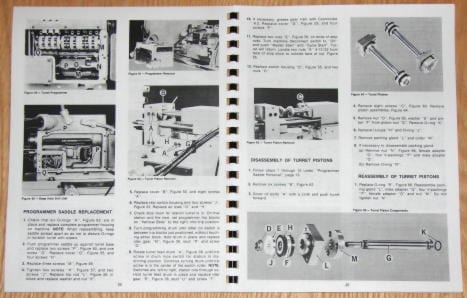 HARDINGE DSM-A Automatic Metal Lathe Maintenance Manual 0902 