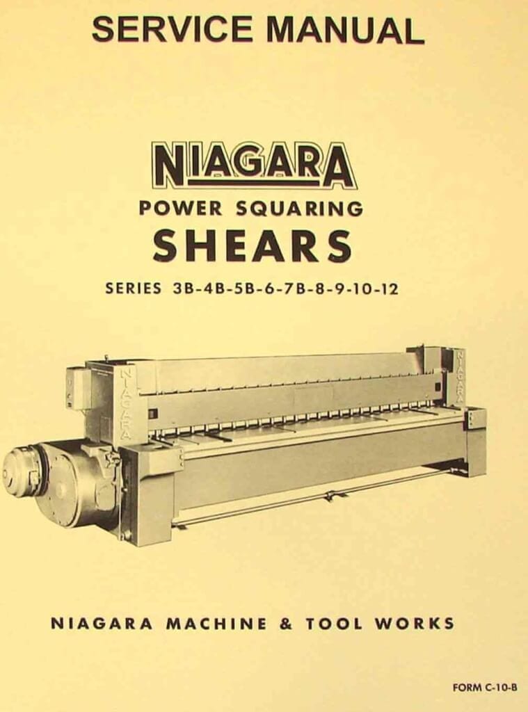 Niagara Ozark Tool Manuals & Books
