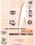 Pages from Delta Homecraft Catalog 1957