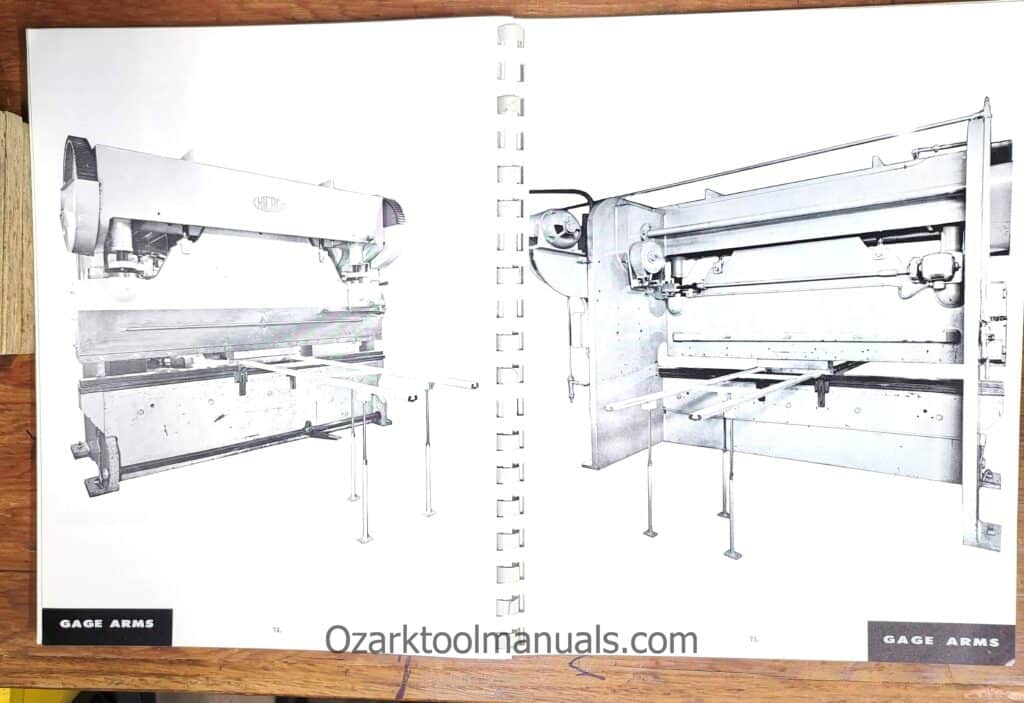 Perfection Machine & Tool Works Press Brake Die Manual Handbook - Ozark ...