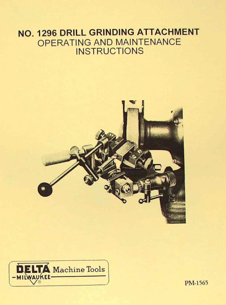 Delta-Rockwell 12' Gap Bed Wood Lathe Owners & Operating Parts Manual – 0198