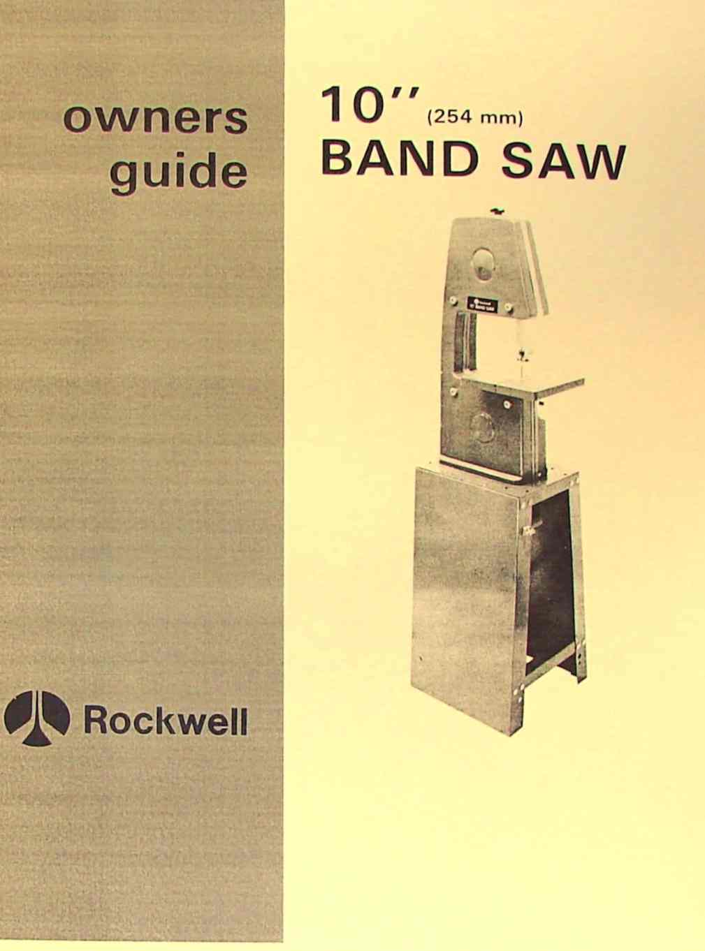 Details about   Rockwell 10" Band Saw  Post blade Guard & Screw  RBW-26 