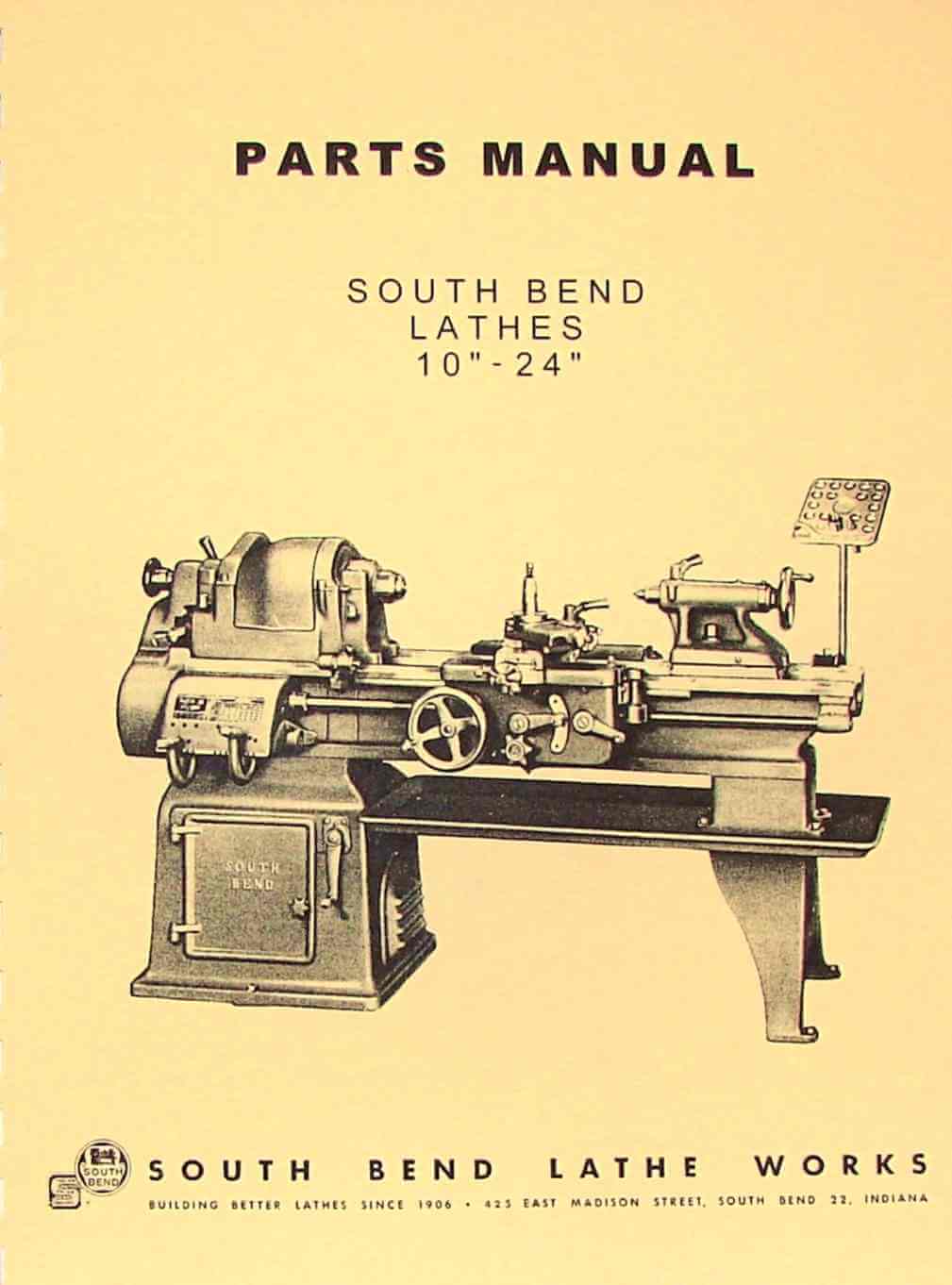 Webb RL-400 Lathe Parts List Manual 