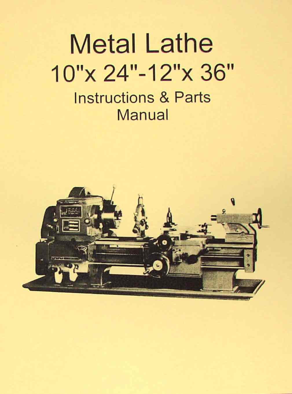 JET Model 3PGH 14x40 Metal Lathe 1440 Wiring Diagram & Parts Manual 1250 