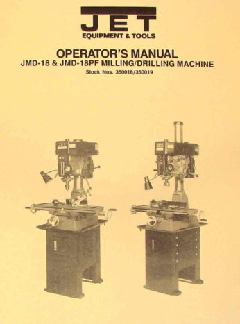 JET MSC Asian 1550 T Metal Lathe Instructions & Parts Manual 1178 Enco 