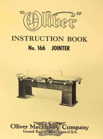 OLIVER 166 Wood Planer \u0026 Jointer 