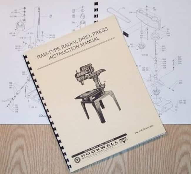 11-274,11-280 Op & Parts List Manual #1904 Rockwell 32" Radial Drill 11-269 