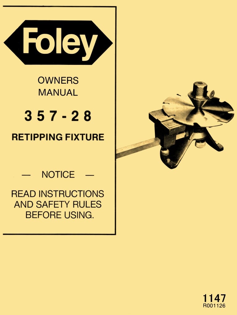 FOLEY BELSAW Model M-14 Sawmill Instructions and Parts Manual - Ozark ...