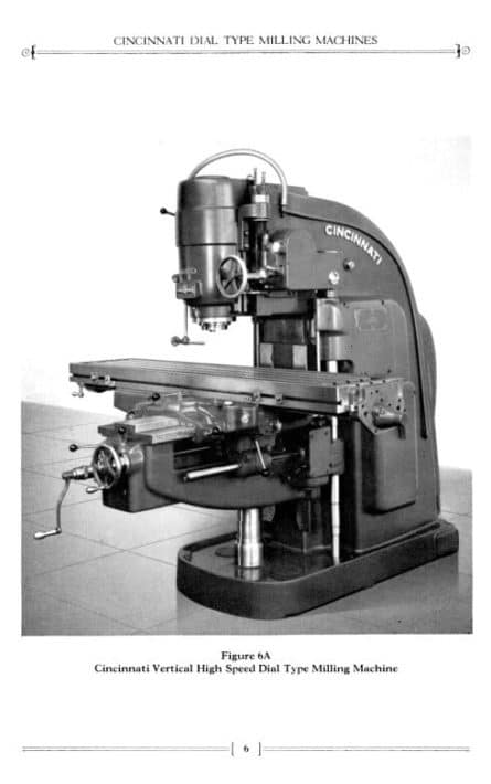 Cincinnati Milling Machine No 1 Toolmaster  Service Manual & Parts List *665 