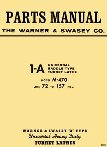 Details about   Warner & Swasey How to Get the Most Out of Your Turret Lathe SW11 